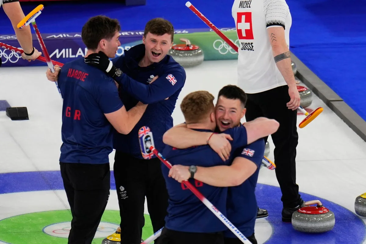 GB Curlers Secure Olympic Gold Medal Chance with Great Escape