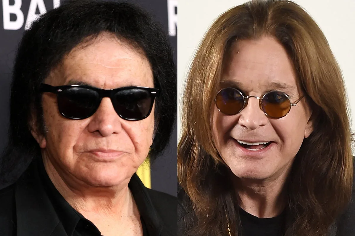 Gene Simmons 'choked up' in emotional tribute to Ozzy Osbourne
