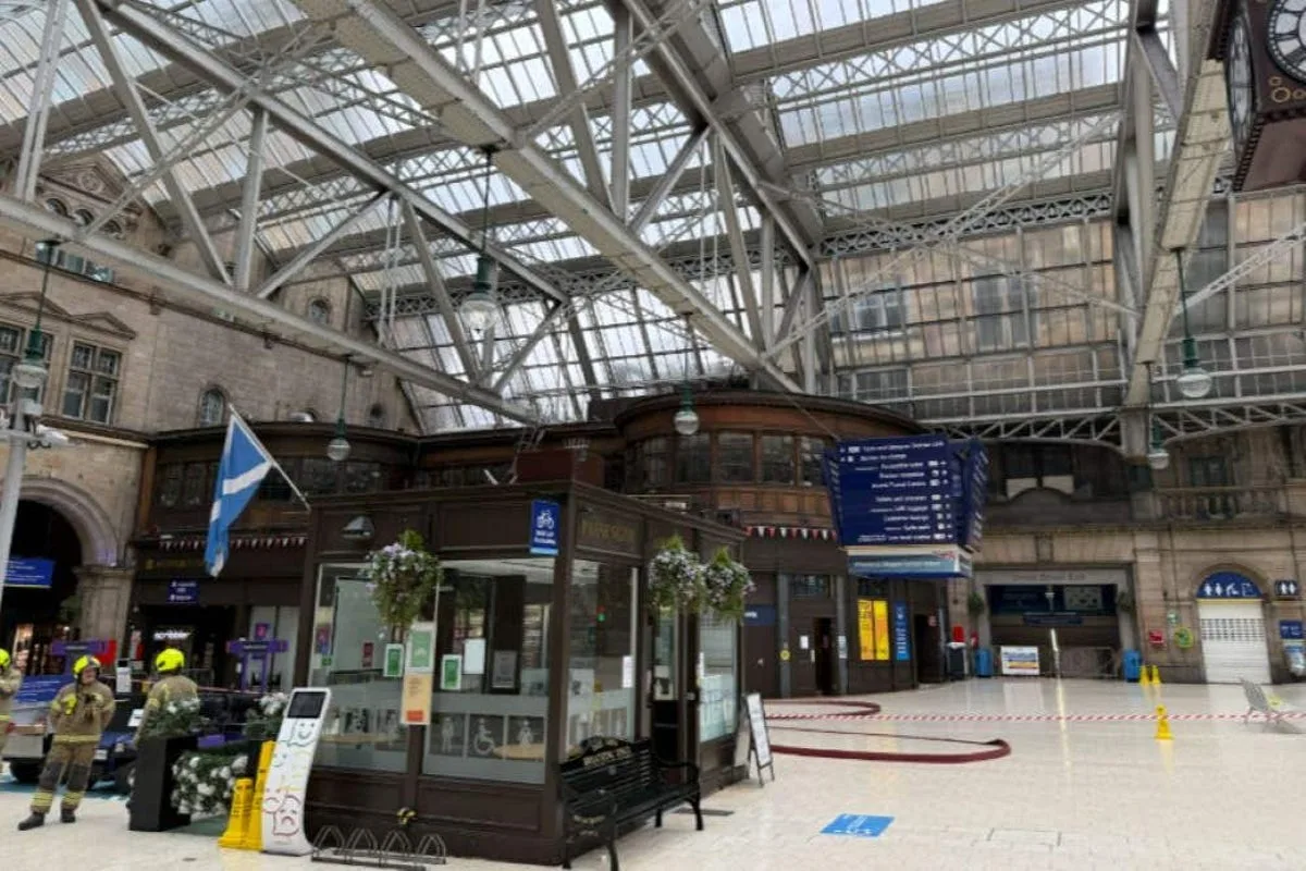 Glasgow Central Station Partially Reopens After Vape Shop Fire