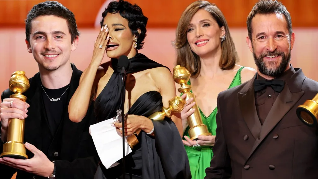 ‘Hamnet’ and ‘One Battle After Another’ Dominate 2026 Golden Globes