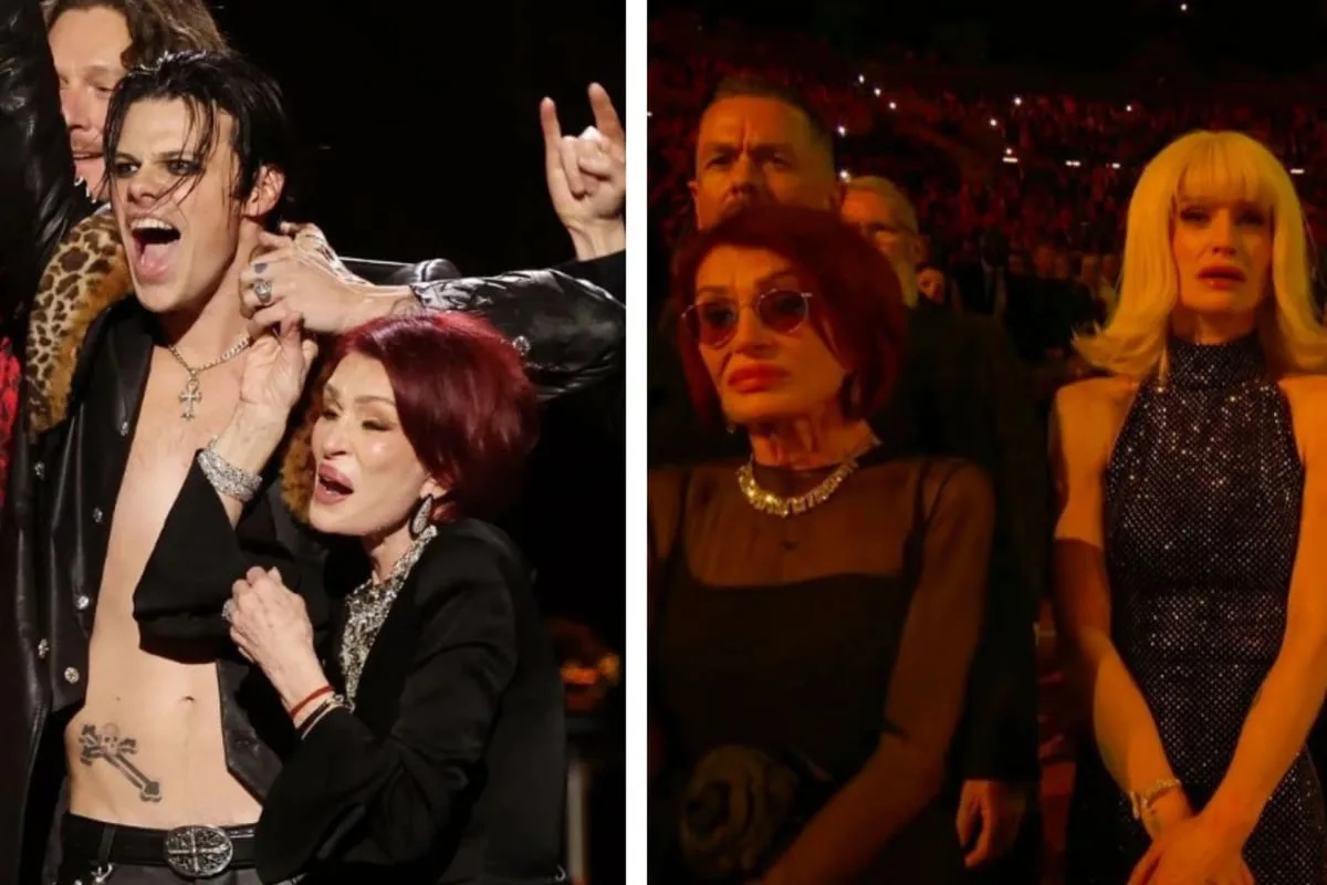 Sharon Osbourne in tears as Yungblud wins Grammy with Ozzy tribute
