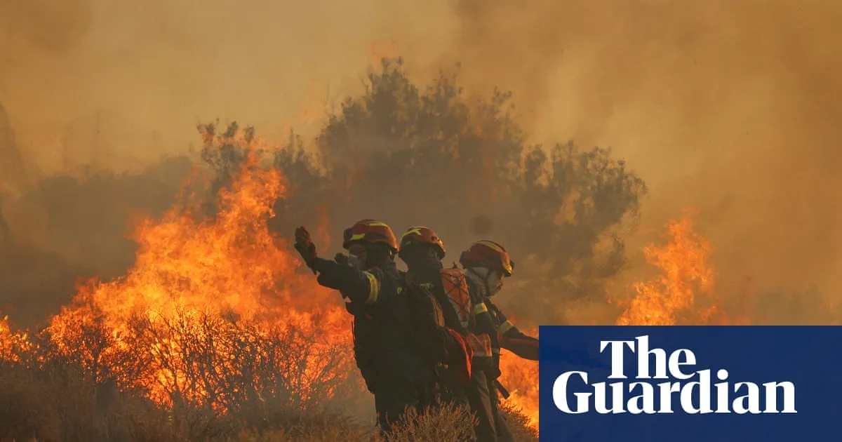 Crete Wildfire Forces 5,000 to Evacuate as Europe Heatwave Continues