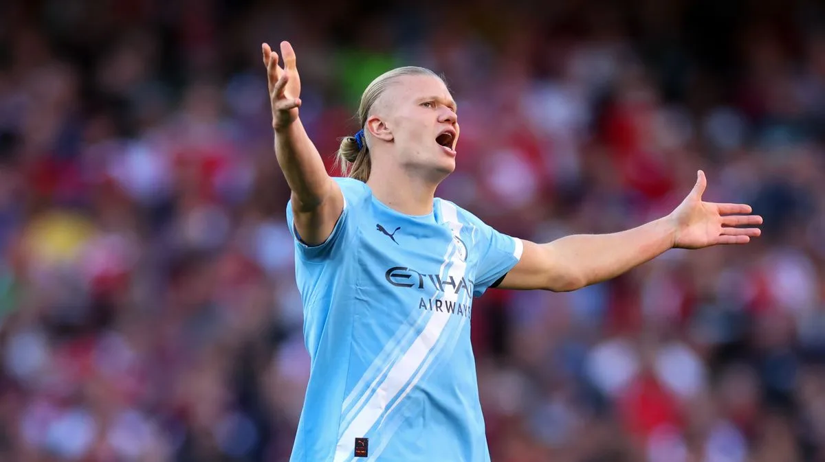 Erling Haaland reveals death threats after Arsenal draw