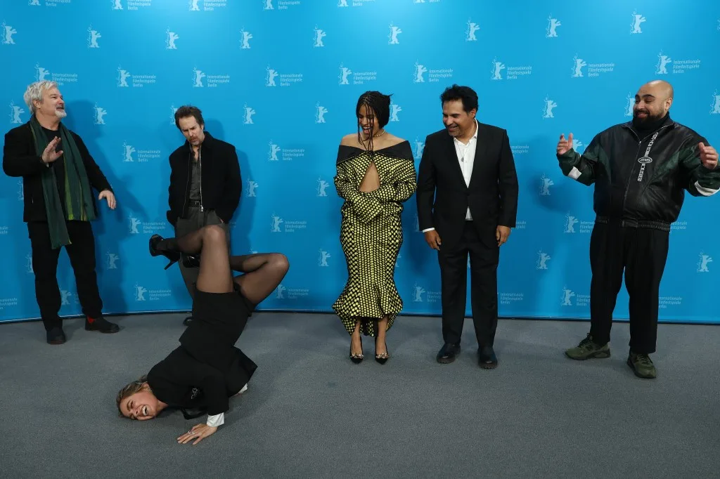 Haley Lu Richardson's Acrobatic Stunt Steals Berlin Film Festival Show