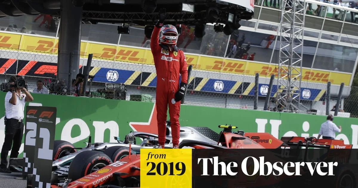 Hamilton Stuns Ferrari For Shock Monza Pole