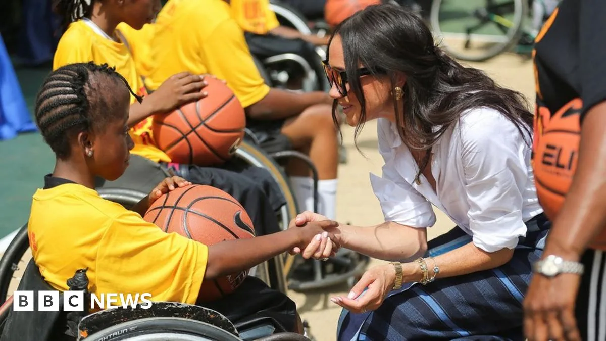 Harry and Meghan Visit Lagos School on Final Day of Nigeria Tour