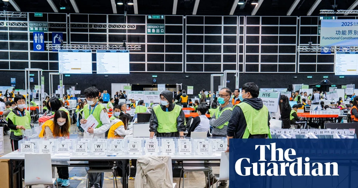 Hong Kong Election Turnout Near Record Low Amid Tai Po Fire Fallout
