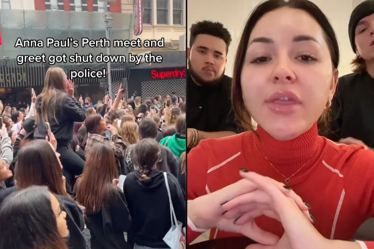 Influencer Anna Paul's Perth Meet and Greet Shut Down by Police Over Crowd Safety