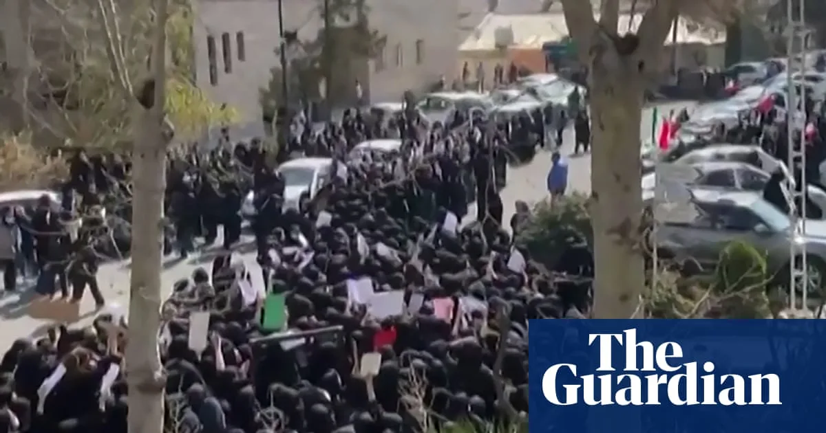 Iranian students hold third day of protests amid rising tensions with US