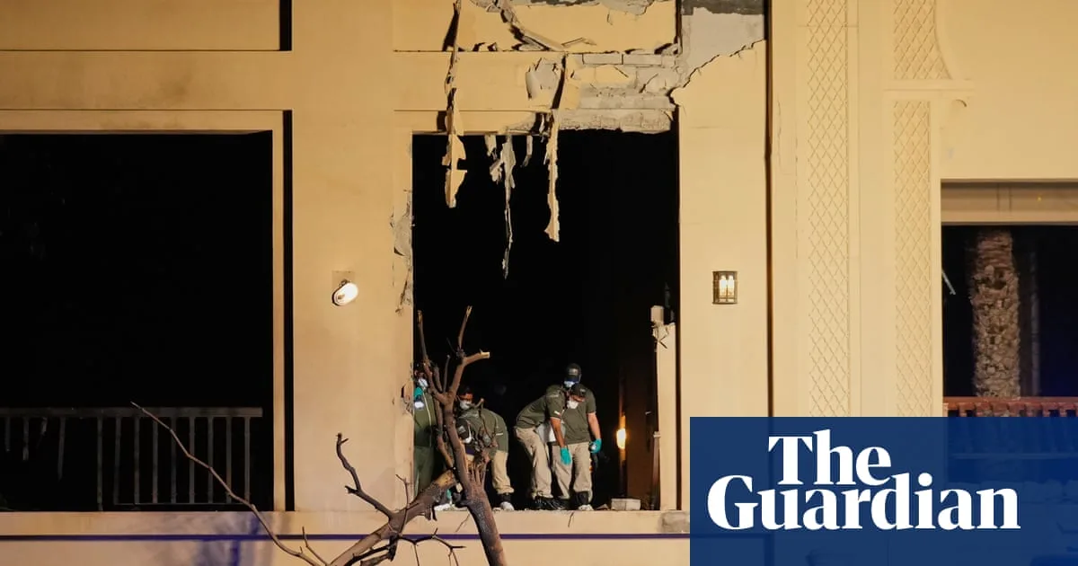 Iranian Missile Hits Dubai's Fairmont Hotel, Injuring Four as Conflict Escalates Across Middle East