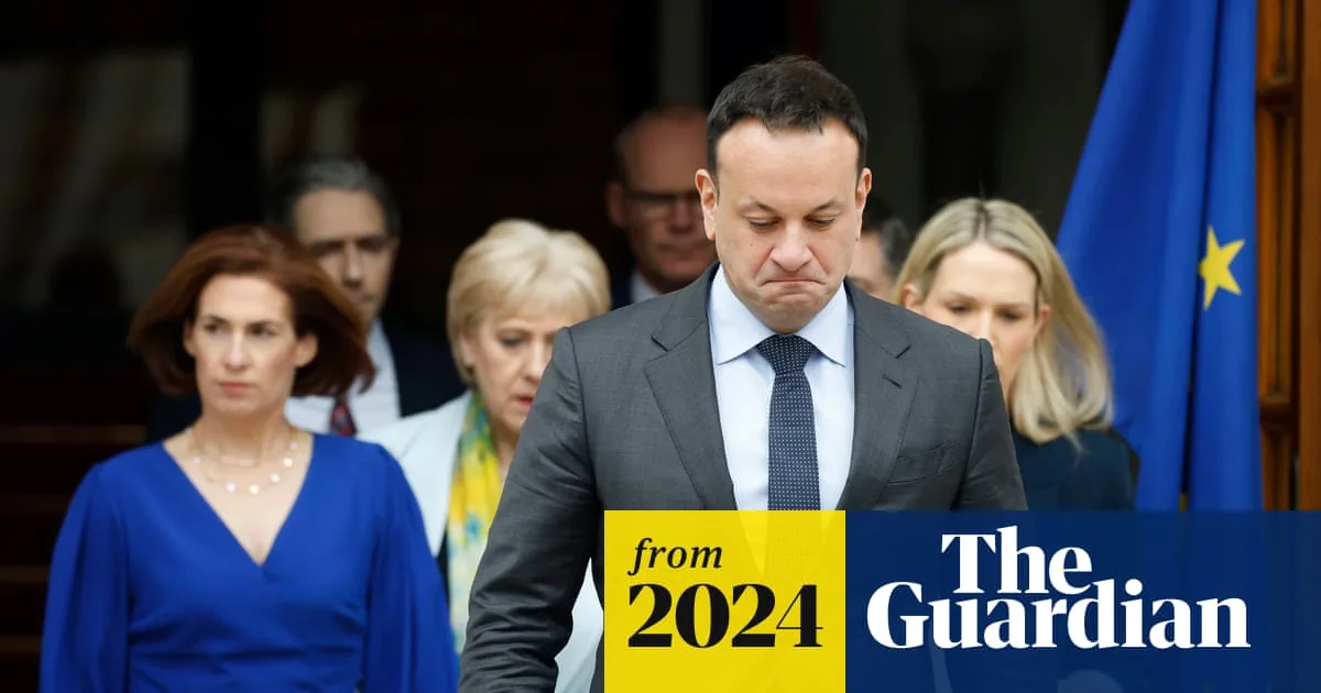 Irish Taoiseach Leo Varadkar Resigns in Shock Move