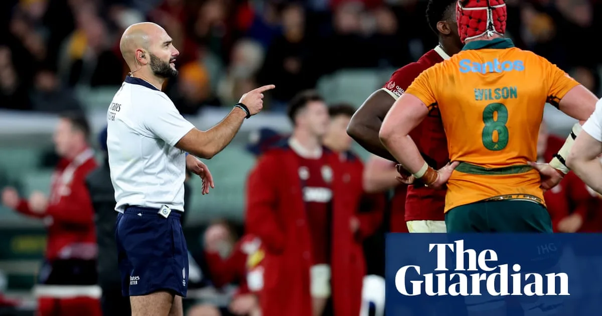 Italian Referee Andre Piardi Makes History in Lions Second Test as World Rugby Calls for Greater Respect