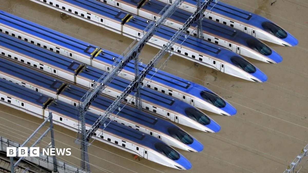 Japan to Scrap 10 Flood-Damaged Bullet Trains After Typhoon Hagibis