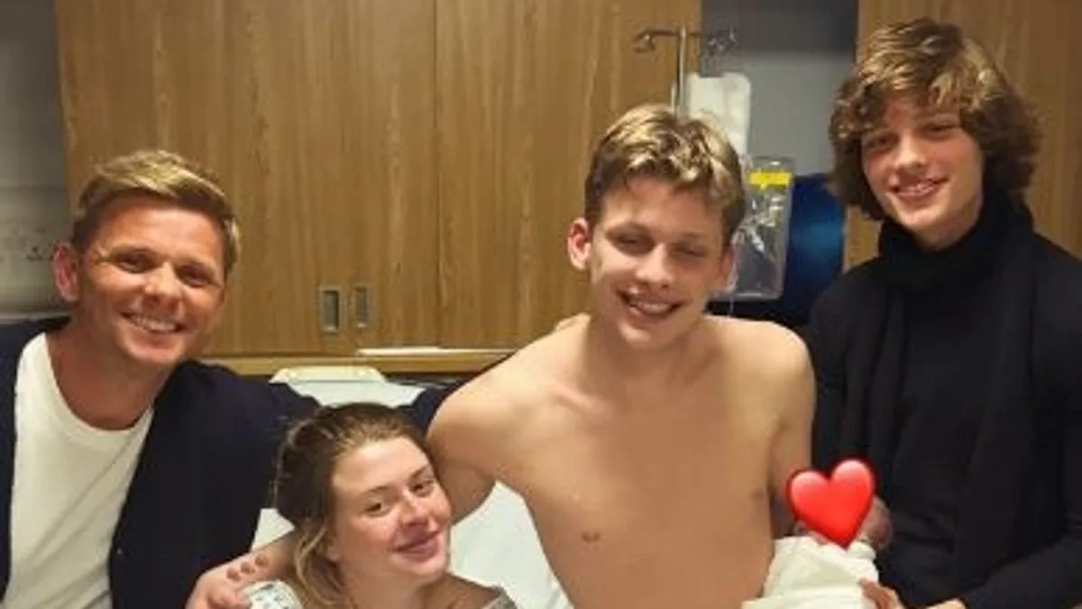 Jeff Brazier cuddles newborn granddaughter on Jade Goody’s anniversary