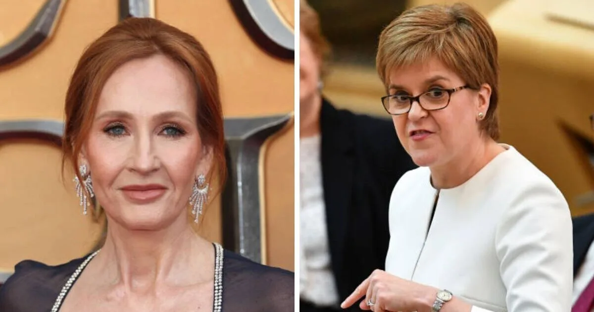 JK Rowling Accuses Nicola Sturgeon of 'Rewriting History' Over Gender Self-ID Law