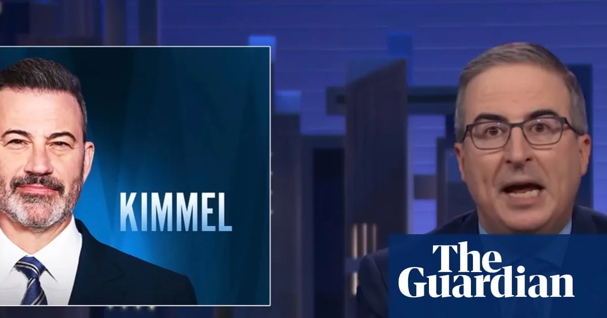 John Oliver Slams Ted Cruz and FCC Over Jimmy Kimmel Suspension