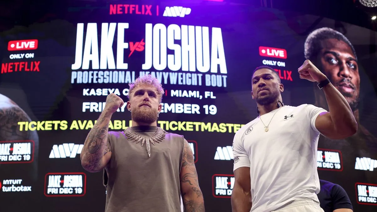 Anthony Joshua backed to exact revenge on Jake Paul for Mike Tyson, says Jorge Masvidal