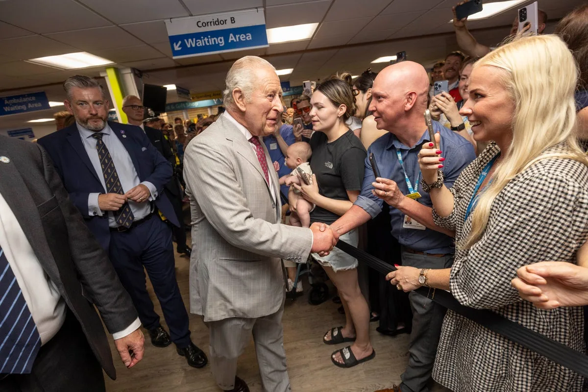 King Charles Shares ‘Instant Bond’ with Cancer Patients at York Hospital Visit