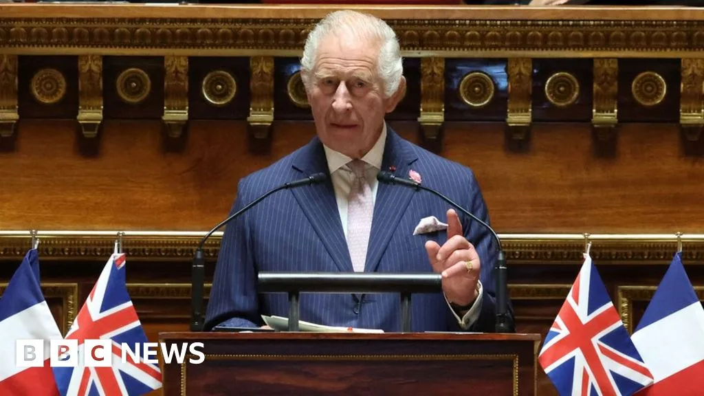 King Charles receives standing ovation in French Senate during historic address