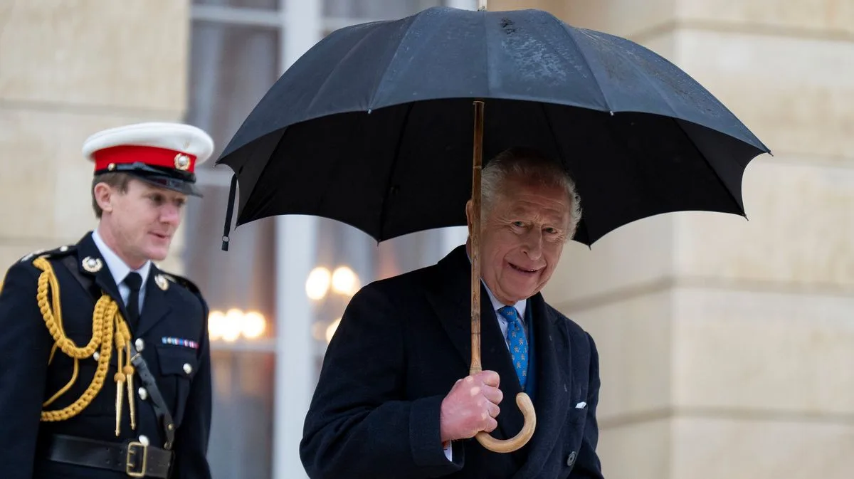 King Charles Leaves London Without Meeting Prince Harry on Court Day