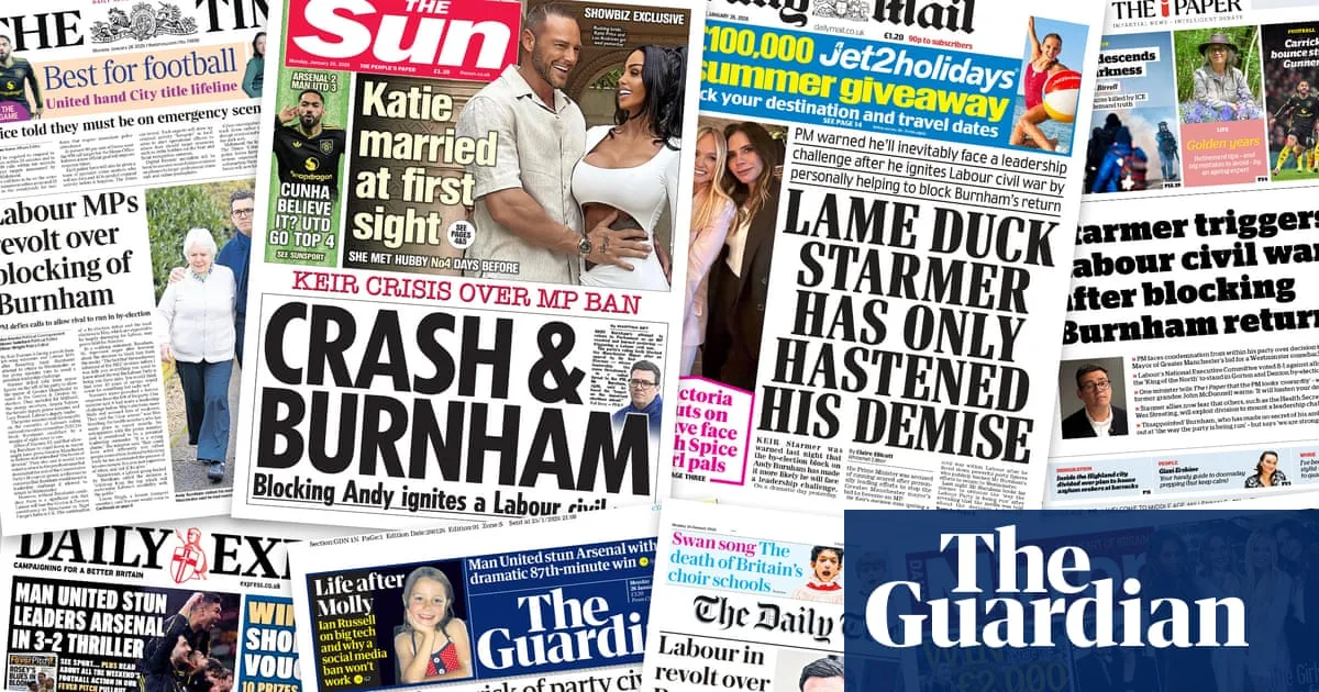 Labour MPs Revolt Over Burnham Byelection Block