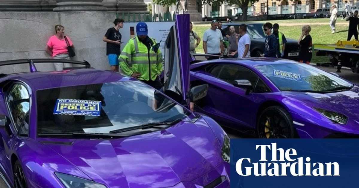 Police Seize £6m Supercars in London Antisocial Driving Crackdown