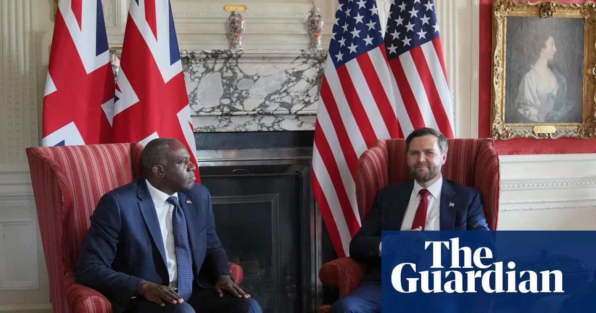 Lammy and Vance host Ukraine peace talks at Chevening