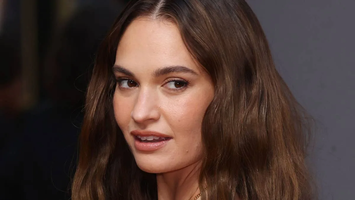 Lily James on Going Incognito on Dating Apps for Swiped Role