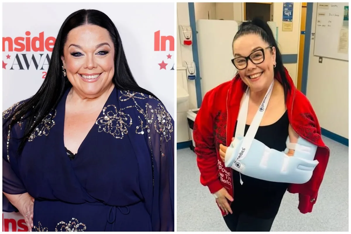 Emmerdale's Lisa Riley undergoes thumb surgery after fall from breakfast stool
