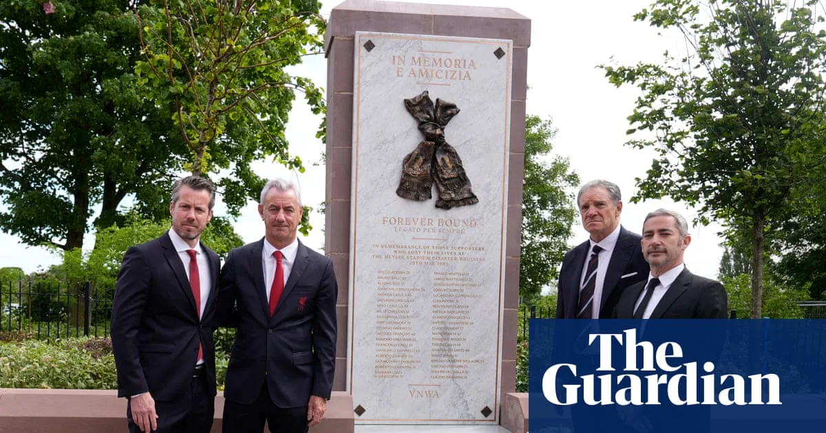 Liverpool and Juventus Unveil Heysel Disaster Memorial