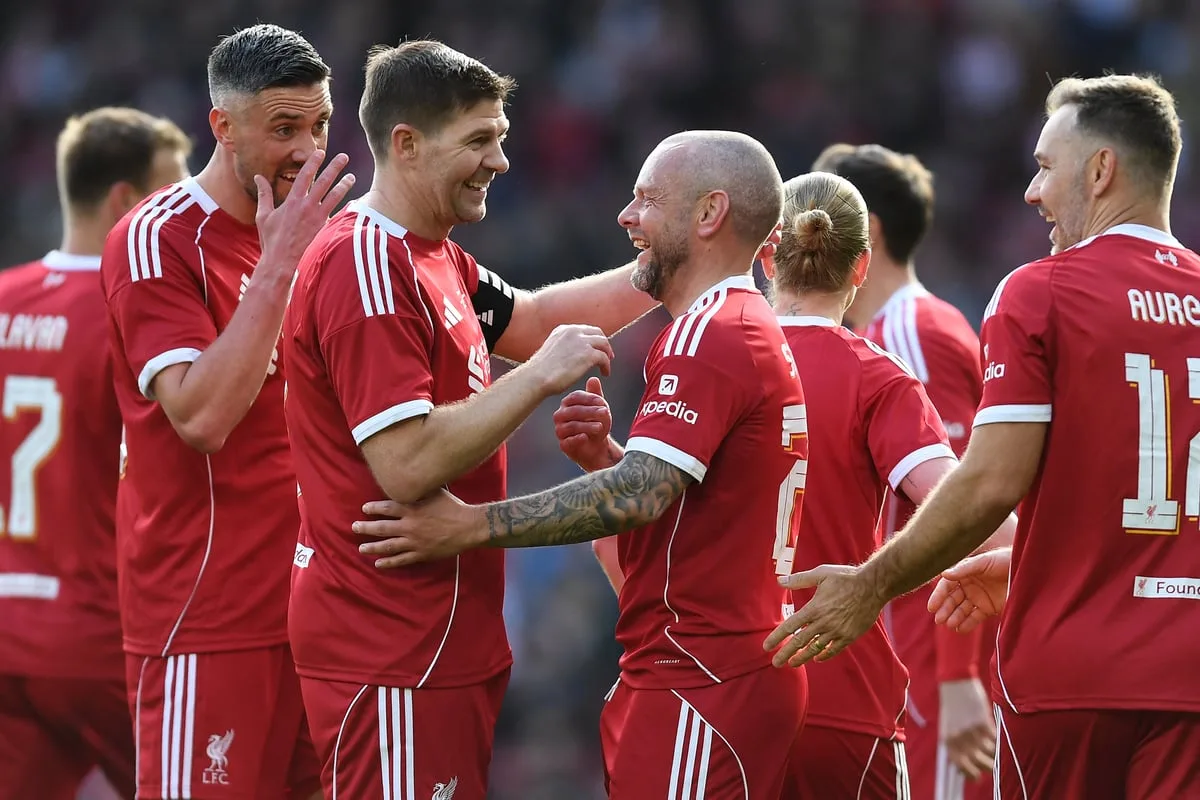 Liverpool Legends Held to 2-2 Draw by Dortmund in Anfield Charity Match