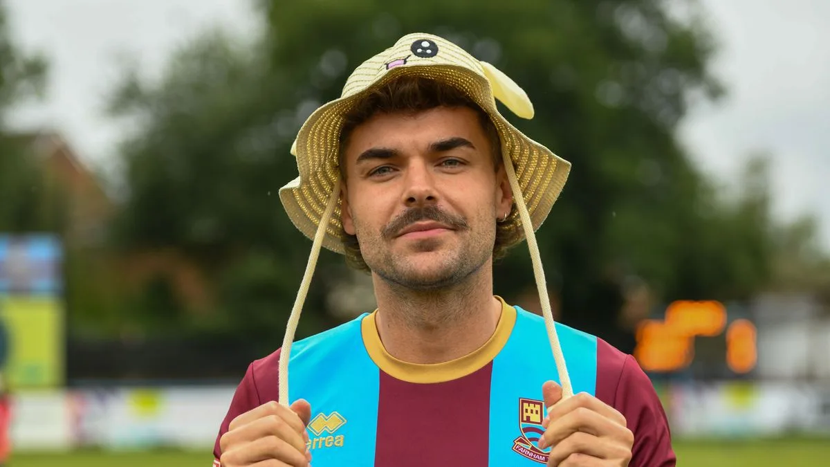 Love Island Star Harry Cooksley Eyes FA Cup Giant-Killing with Farnham Town