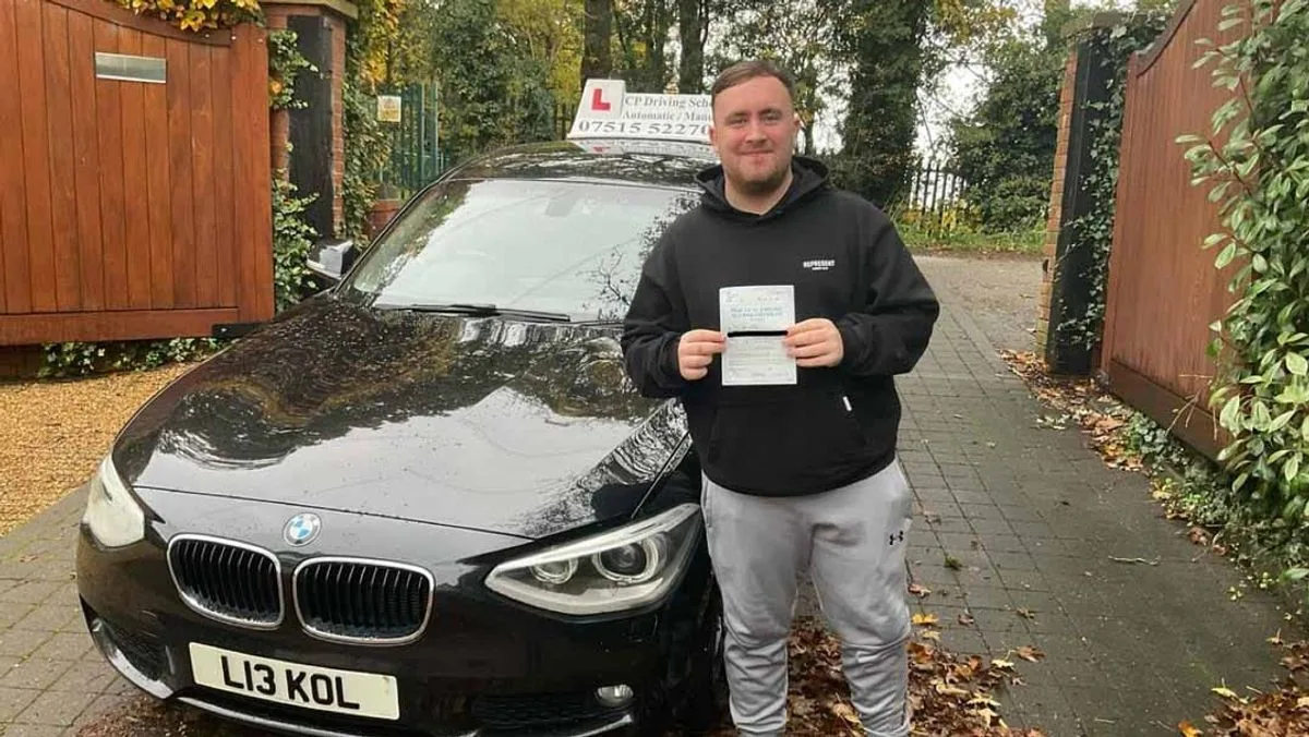 Luke Littler Passes Driving Test at First Attempt After Six Theory Failures