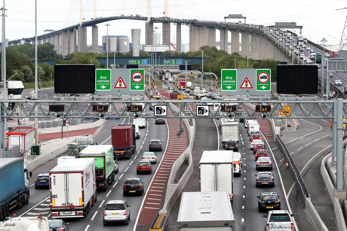 Dartford Crossing Tunnel Closed After Lorry Crash Causes Extensive Damage