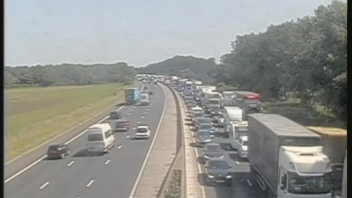 M6, M56 and M53 Incidents Cause Delays on UK Motorways