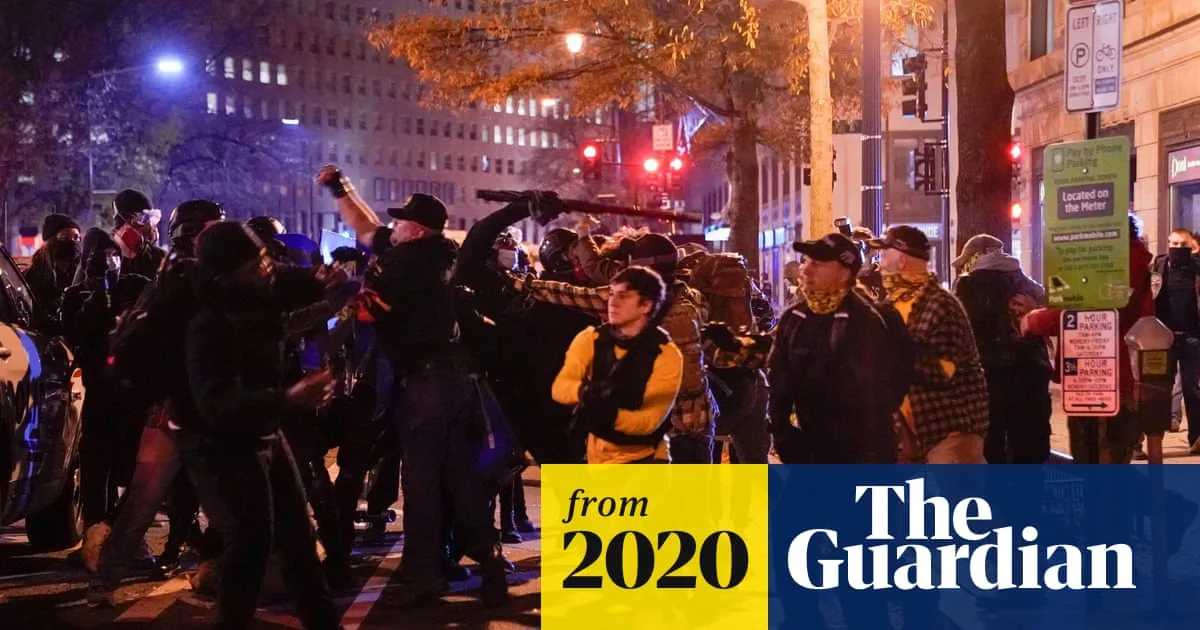 Four Stabbed and 23 Arrested as Trump Supporters Clash with Counter-Protesters in Washington