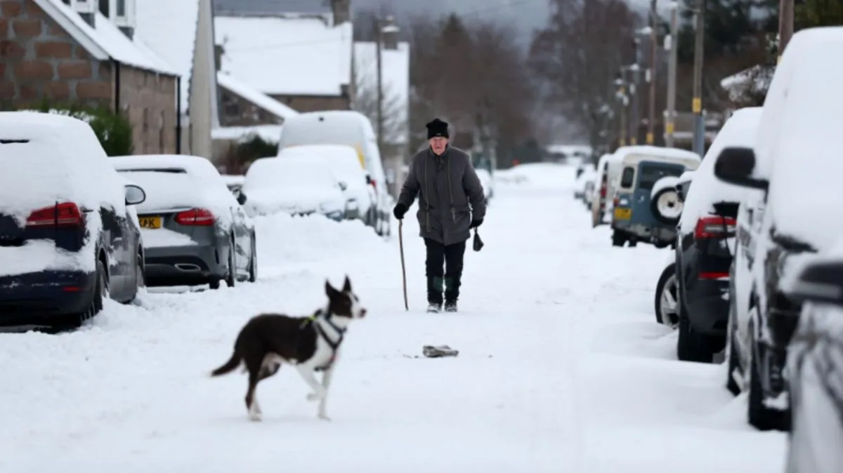 Major Incident Declared in Aberdeenshire Amid Heavy Snowfall