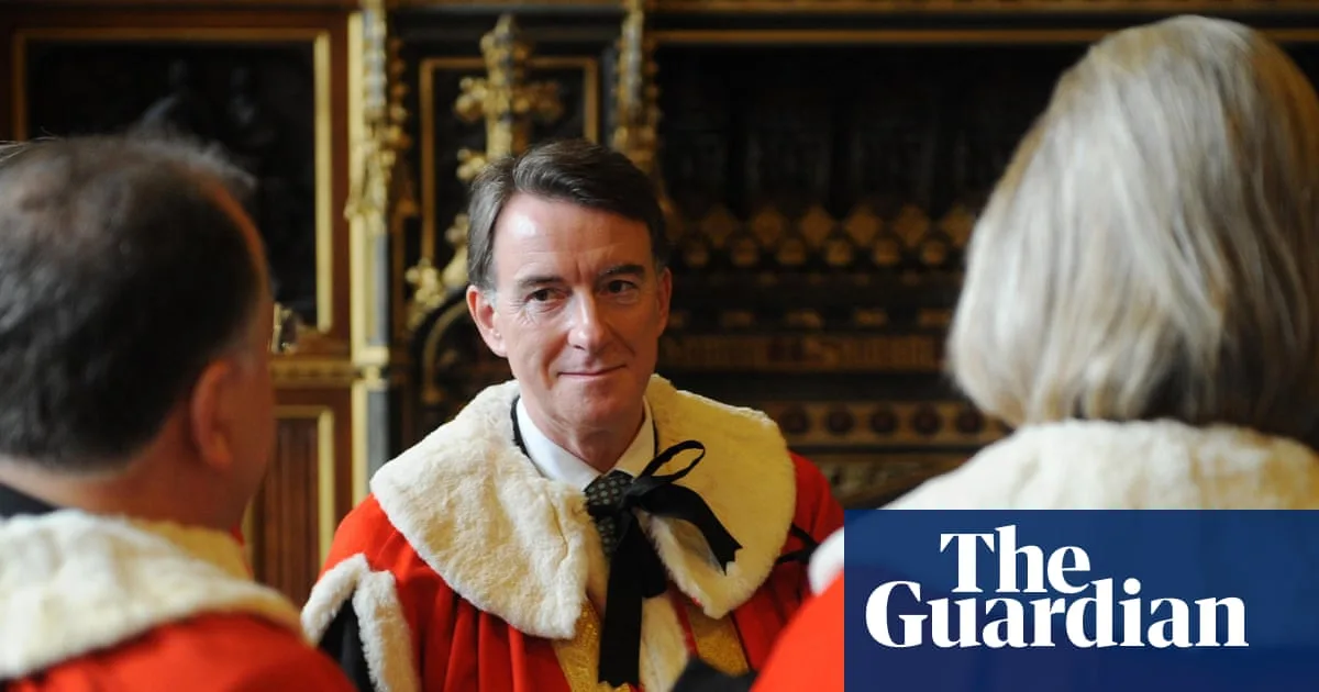 Mandelson Resigns from Lords After Epstein Email Leak Scandal