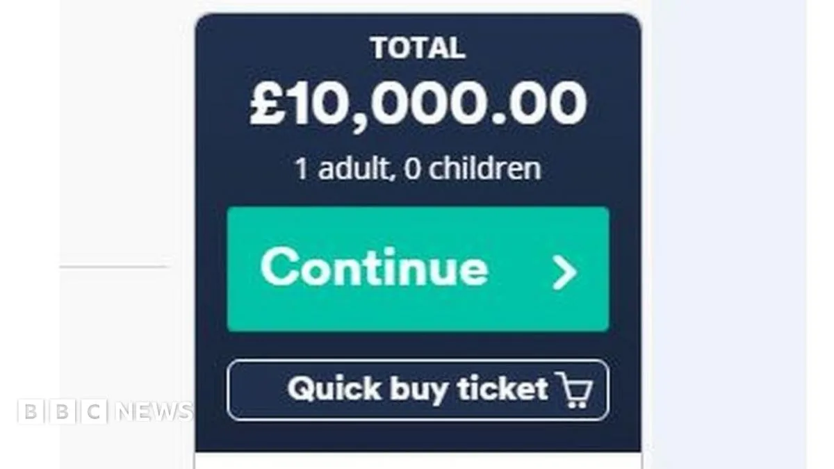 £10,000 Train Ticket Blamed on IT Glitch