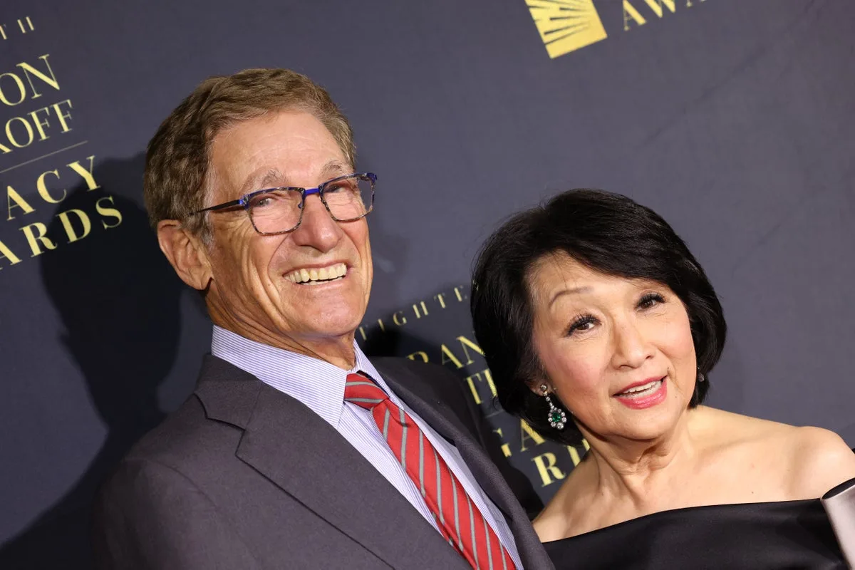 Maury Povich admits he is a 'gold digger' for marrying Connie Chung