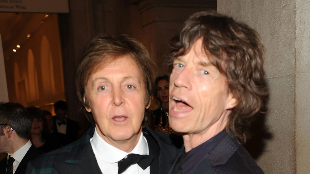 McCartney and Jagger Nearly Formed Rolling Beatles Supergroup