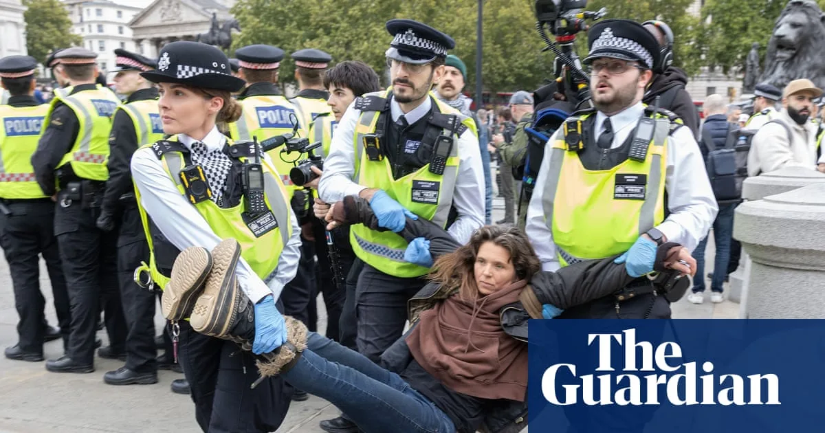 Met Police Arrest 492 at Palestine Action Protest in London