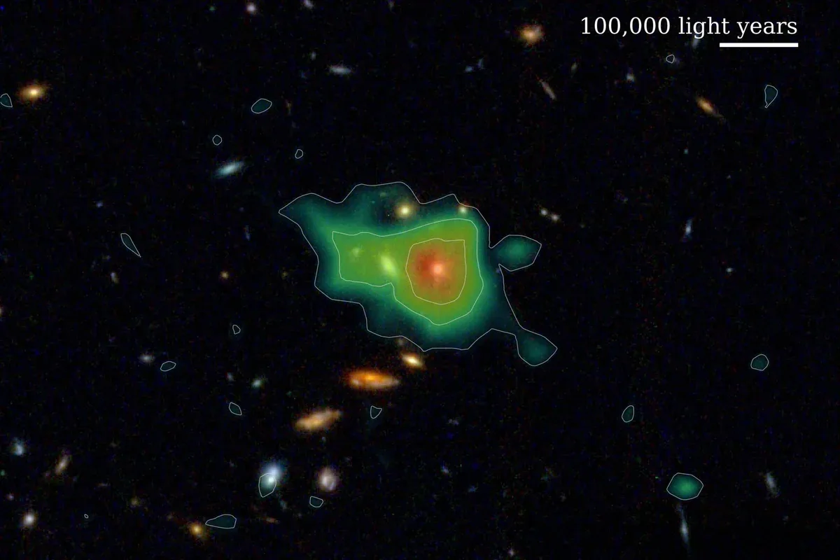 Missing Hydrogen Found in Galactic Halos, Study Reveals