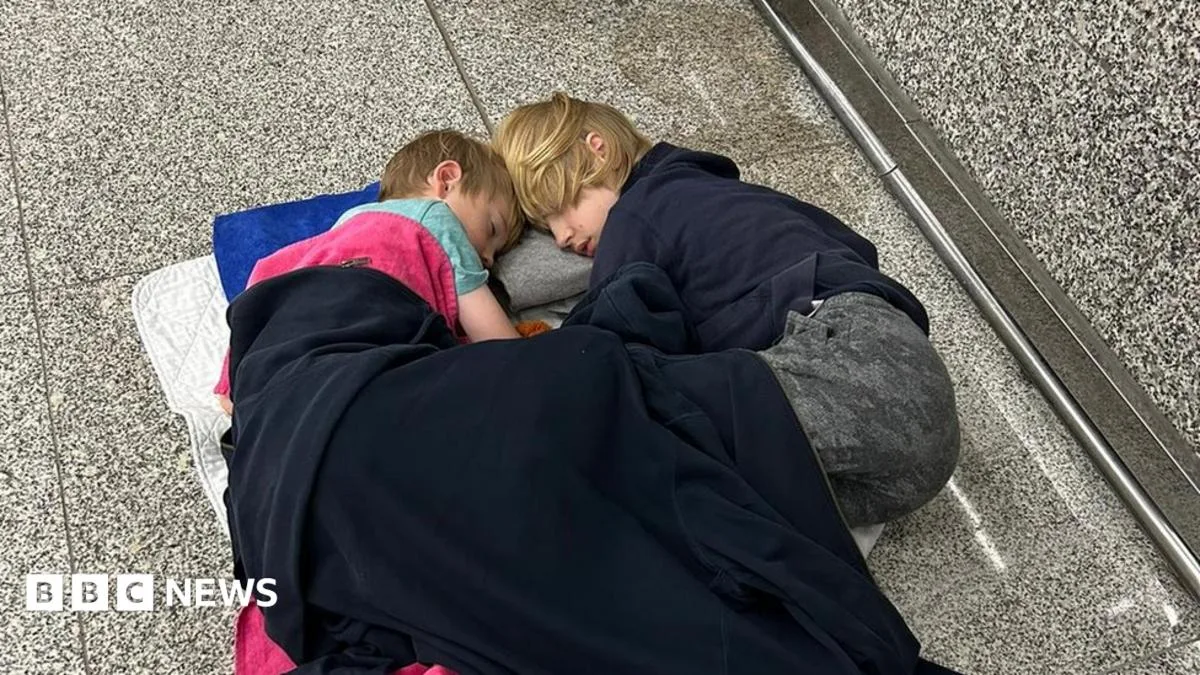 Mother and Baby Stranded in Paris After Flight Chaos