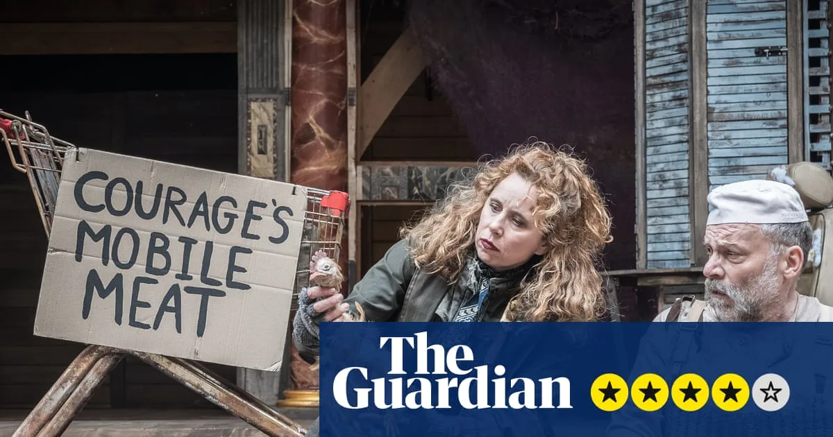 Mother Courage and her Children review – moving, funny and savage portrait of life during wartime