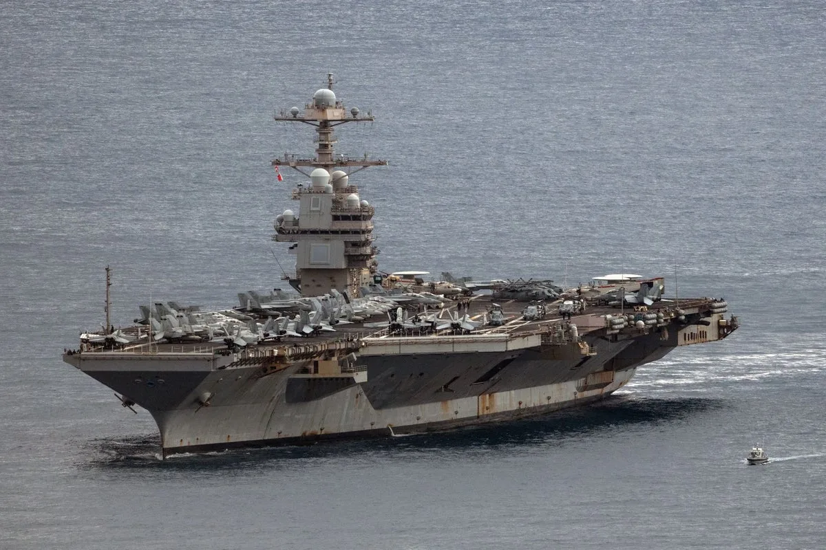 US Navy Reviews Ford-Class Carriers Amid Trump Criticism