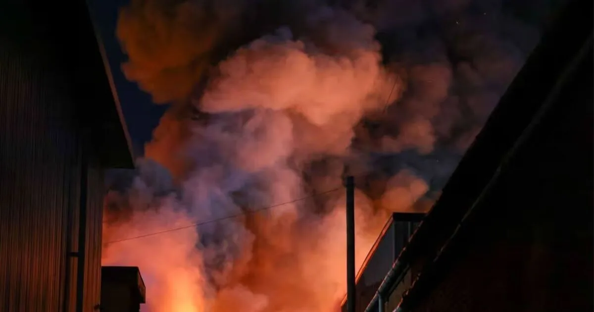 Manchester Warehouse Fire: 60 Firefighters Tackle Blaze in Cheetham Hill