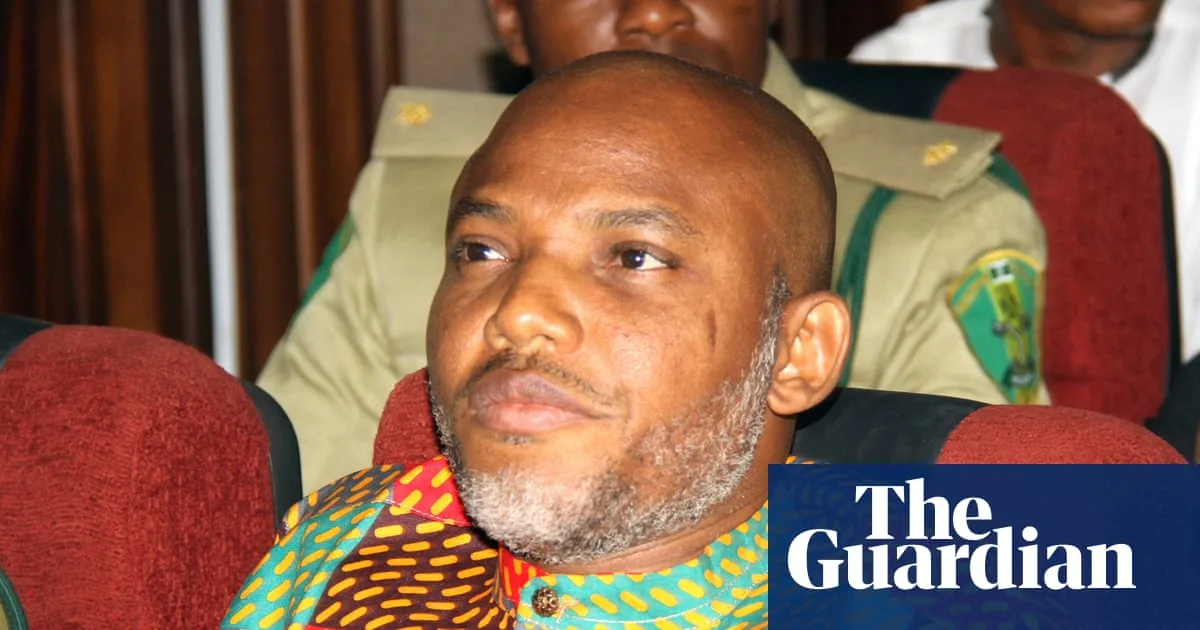 Biafran separatist leader sentenced to life on terrorism charges by Nigerian court