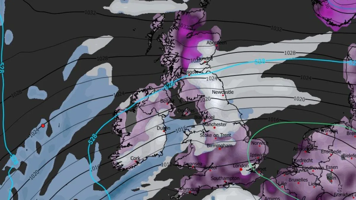 Nine-Day Snowstorm to Blanket UK with Up to 30 Inches