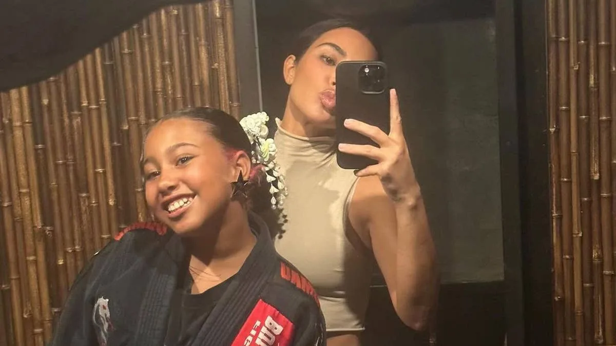 North West Pays Touchy Tribute to Father Kanye West at Kardashian Christmas Party